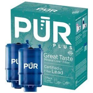 PUR PLUS Faucet Mount Replacement Filter 2-Pack, Genuine PUR Filter, no box
